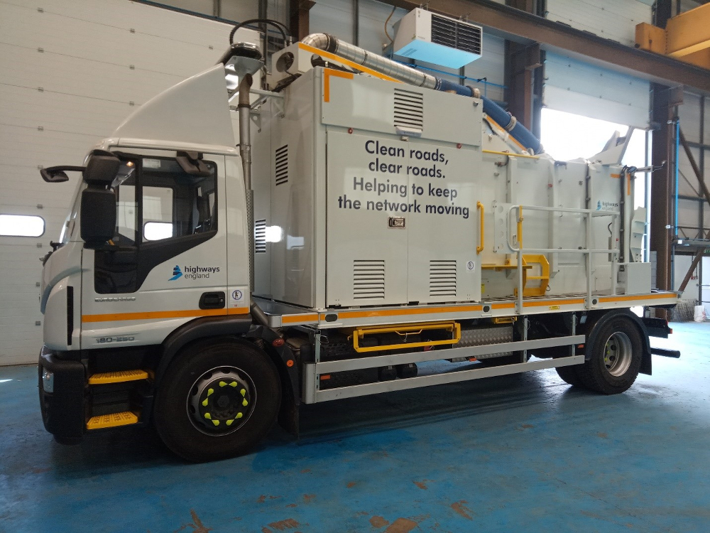 ‘Vacuum cleaner’ to keep UK’s busiest motorway clear of litter