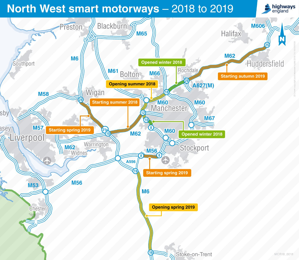 travel update on m6 motorway