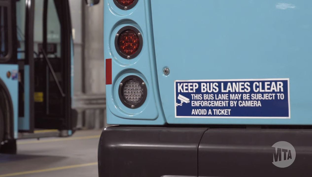 Vehiclemounted cameras start issuing bus lane violations in New York