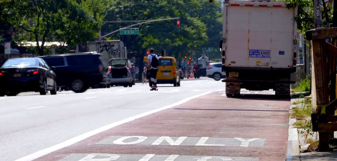 Vehiclemounted cameras start issuing bus lane violations in New York