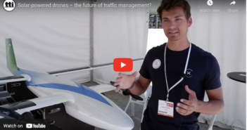 VIDEO: Solar-powered drones – the future of traffic management?