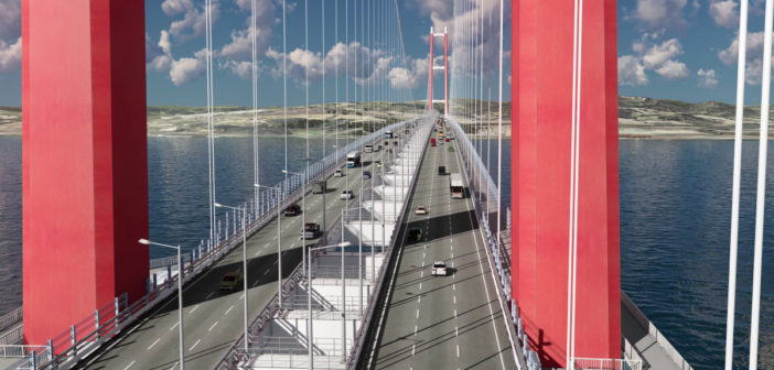 Çanakkale Bridge, Turkey