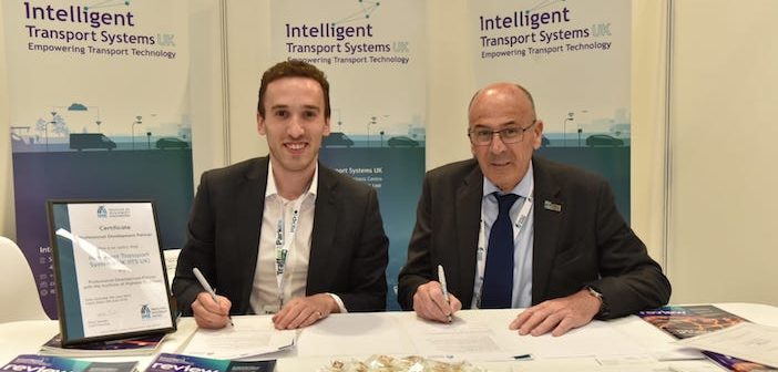 Left to right – Max Sugarman, Chief Executive, ITS UK; Steve Spender, Chief Executive, IHE.
