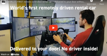 WORLD FIRST: Robo rent-a-car service launches in UK – video demo