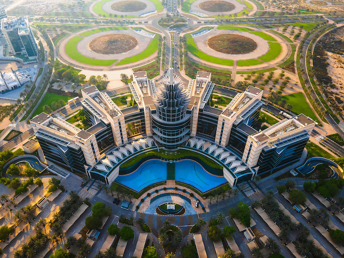 Dubai Silicon Oasis technology park, residential area and free zone in Dubai 